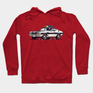 ACAB Retro Cop Car Hoodie